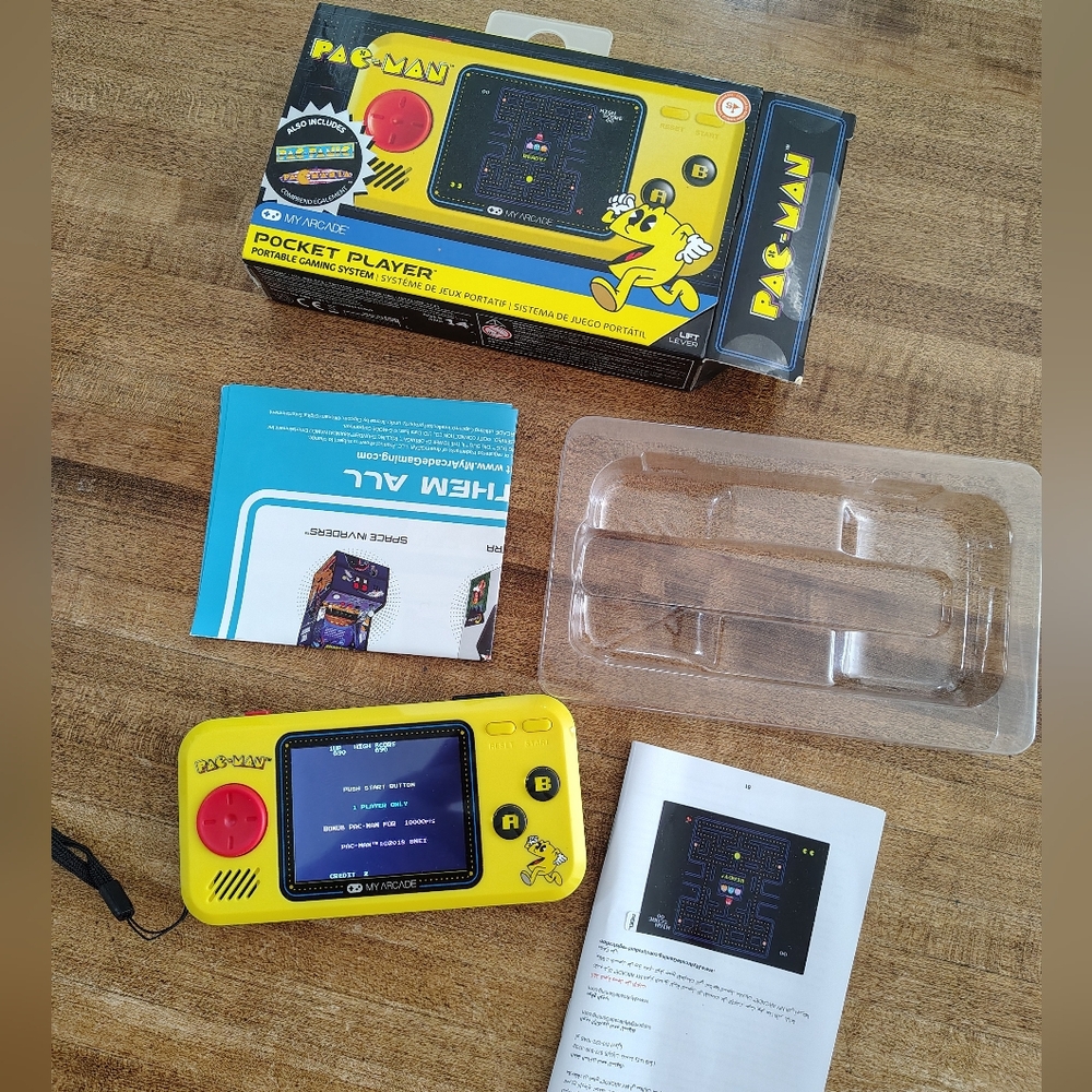 My Arcade Pocket Player Handheld Game Console Pac-Man - Picture 6 of 10